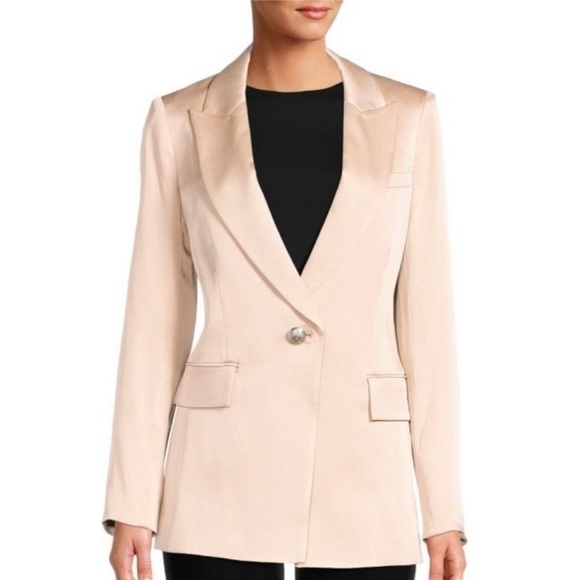 Veronica Beard Long and Lean Dickey Jacket Sand Size 2 Business Casual Neutral - Picture 2 of 10